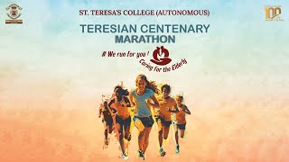 LIVE  Teresian Centenary Marathon  StTeresas College Ernakulam [upl. by Batish97]