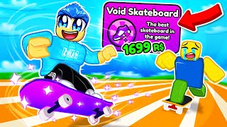 I Bought THE VOID SKATEBOARD And BECAME THE FASTEST SKATER EVER [upl. by Neehahs]