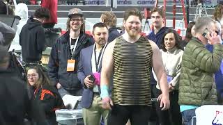 Ryan Crouser World Record Throw 2338m7685 at the Simplot Games [upl. by Neona]