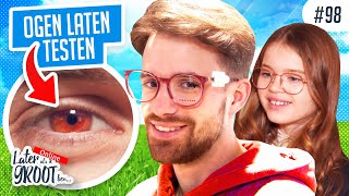 Saar checkt als OPTICIEN of Rein’s OGEN gezond zijn [upl. by Fink331]