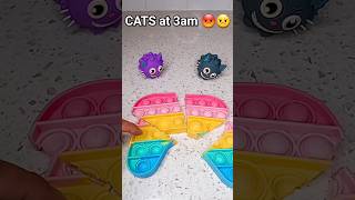 Bad Cats 😡😠viral trend fidgets shortsviral squishys popit satisfying [upl. by Inihor]