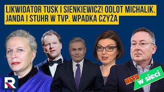 Hity w sieci  Likwidator Tusk i Sienkiewicz Odlot Michalik Janda i Stuhr w TVP Wpadka Czyża [upl. by Nomyt]