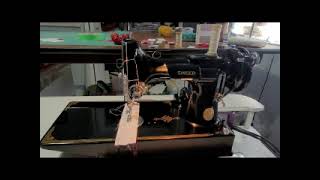 I get to sew on a vintage machine 20 years older than I am [upl. by Quirk]