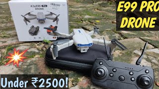 K2D2 Camera Drone Unboxing E99DualBattery  E99 Pro Drone drone toys rc [upl. by Angelica735]