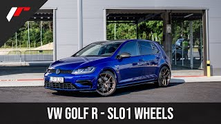 JRWheels Super Light Series SL01  VW Golf R [upl. by Yde669]