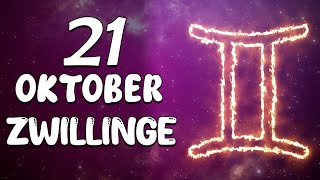 JEMAND SUCHT DICH MIT SEHR KLARER ABSICHT ZWILLINGE ♊ HEUTE 21 Oktober 2024 [upl. by Kassi]