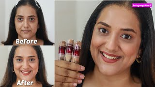 Maybelline Instant Eraser Concealer  A Concealer For Every Indian Skin Tone  DoItAllConcealer [upl. by Keeryt835]