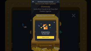 NOTCOIN Red Packet Giveaway  Red Packet Giveaway Campaign  Red Pocket Code redpacket giveaway [upl. by Eidnas55]