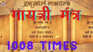 Live  Gayatri Mantra 1008 times  Laxmi Gayatri mantrayam  गायत्रीमंत्र  M production spiritual [upl. by Nerraw]