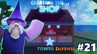 How to create a Shop  Tower Defense Tutorial 21 [upl. by Baerl658]