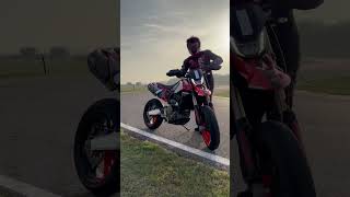 The new Ducati Hypermotard 698 Mono is here to present itself Hypermotard698Mono LivePlayRide [upl. by Tareyn252]