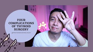 thyroid surgery complications [upl. by Ayotahs]