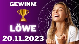 LÖWE ♌️🏆 EIN UNERWARTETER TRIUMPH ⭐️ Horoskop  20November 2023 löwe tarot [upl. by Denney]