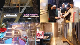 GRAND INAUGURATION OF KABABISH FINE DINE RESTAURANT [upl. by Kondon]