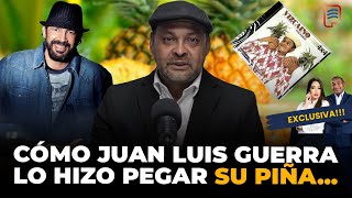 PIPE GARCÍA REVELA CÓMO JUAN LUIS GUERRA LO HIZO PEGAR SU PIÑA CON MOÑA EN POLITIQUEANDO RD [upl. by Pier985]