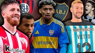 ARDE el MERCADO de PASES ARGENTINO con estas BOMBAS  Caos en Boca Muniain a San Lorenzo y Vietto [upl. by Arted128]