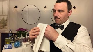 Elegant Gentlemen’s Restroom Attendant 🫧🧼🧴ASMR Role Play [upl. by Tiffanle]