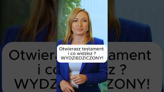 Otwierasz testament i co widzisz Wydziedziczenie [upl. by Ashti]