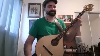 Streams of Whiskey by The Pogues  Irish Bouzouki  Live Playthrough [upl. by Hanleigh446]