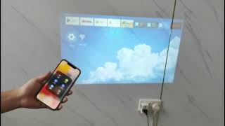 How Vikusha V860 Projector Connect to the Iphoneprojector lowprice [upl. by Mundy825]