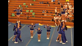 Hilo High Cheer CoEd 2nd Cheer Competition 20242025 [upl. by Lengel]