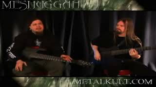 MESHUGGAH RIFF LESSON RATIONAL GAZE  EPIC RARE [upl. by Atalee]