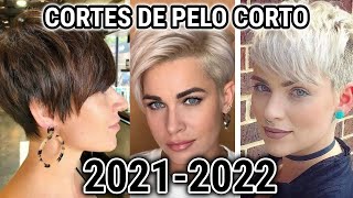 CORTES DE PELO CORTO MUJER DE MODA 2021 2022 CORTES DE CABELLO CORTO MUJER DE MODA 2021 2022 NUEVOS [upl. by Terence]