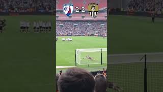 Notts County vs Chesterfield Penalty Shootout chesterfield football nottscounty efl soccer [upl. by Jeth]