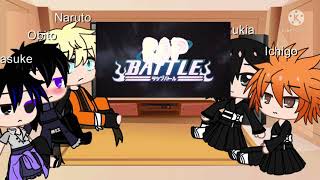 Naruto And Bleach React Madara Vs Aizen Rap Battle [upl. by Filia]