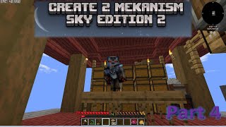 C2M Sky Edition 2  Part 4  Starting the Andesite Age [upl. by Aened651]