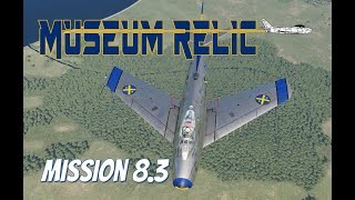 DCS world F86 campaign  Museum Relic Mission 83 [upl. by Dadivitan]