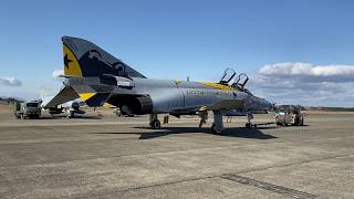 301st squadron special marking Phantom on tow [upl. by Ahsenak]