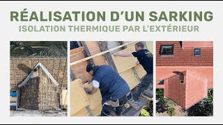 Isolation de toiture par lextérieur  réalisation dun sarking  Alsabrico [upl. by Timmie]