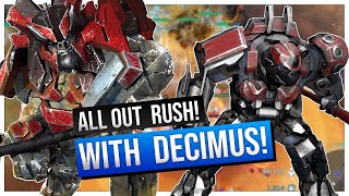 I did an ALL OUT RUSH as Decimus Halo Wars 2 [upl. by Esil]