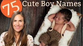 Seriously Cool Baby BOY NAMES with Great Meanings  SJ STRUM Baby Name Expert [upl. by Ayikahs]