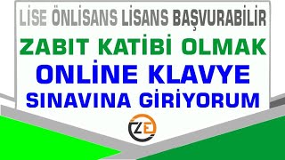 KPSS Zabıt Katibi Nasıl Olunur Atanma Şartları Nelerdir Klavye ve Sözlü Sınav Detayları [upl. by Savannah]