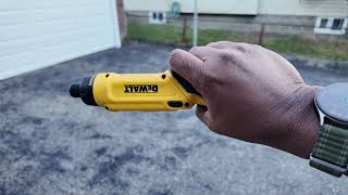 Dewalts Gyroscopic Electric Screwdriver is a GAME CHANGER for Pros [upl. by Asiar]