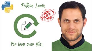 Repeat file processing using python for loop كرر معالجة الملفات باستخدام بايثون فور لوب [upl. by Phia134]