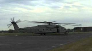 Rotorfest 2010  CH53E Super Stallion Departure [upl. by Ainnat]