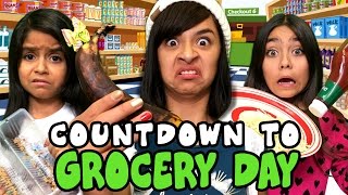 Countdown To Grocery Day  GEM Sisters [upl. by Faus697]