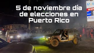 Así pasé el día de las elecciones en Puerto Rico hubieron cristales rotos y muchas locuras [upl. by Groscr61]