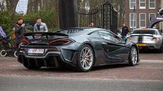 2019 McLaren 600LT  Lovely Acceleration amp Downshift Sounds [upl. by Celinka]