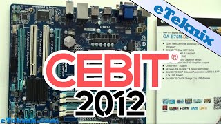 Stuart From Gigabyte Gives an InDepth Look Into Their Latest Motherboards At CeBIT 2012 [upl. by Llerad745]