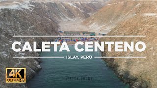 Caleta Centeno Islay Perú 🇵🇪 2024  paraiso natural 4K 60FPS ULTRA HD Video by Drone [upl. by Bubb151]