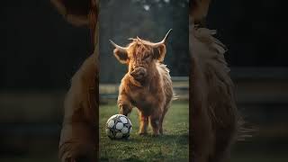 Watch This Adorable Baby Highland Cow Play in 4K 🐮💖 [upl. by Anaul230]