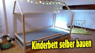 Kinderbett selber bauen  Babybett selber bauen [upl. by Bainbrudge]