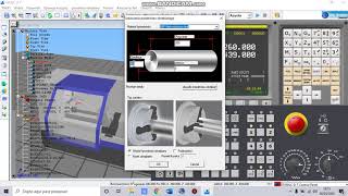 CNC  Tutorial simulador SSCNC PARTE 1 [upl. by Eahsal]