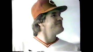 1986 Nestle Crunch Bar quotPete Rose amp Joeyquot TV Commercial [upl. by Enhpad]