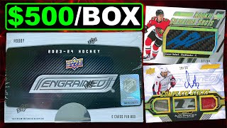 RETURNS AFTER 4 YEARS  202324 Upper Deck Engrained Hockey Hobby Box Break [upl. by Catlin]