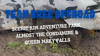 Team Bree Offroad Day trip to Scenic Rim Adventure Park Condamine River crossing Queen Mary Falls [upl. by Aserret619]